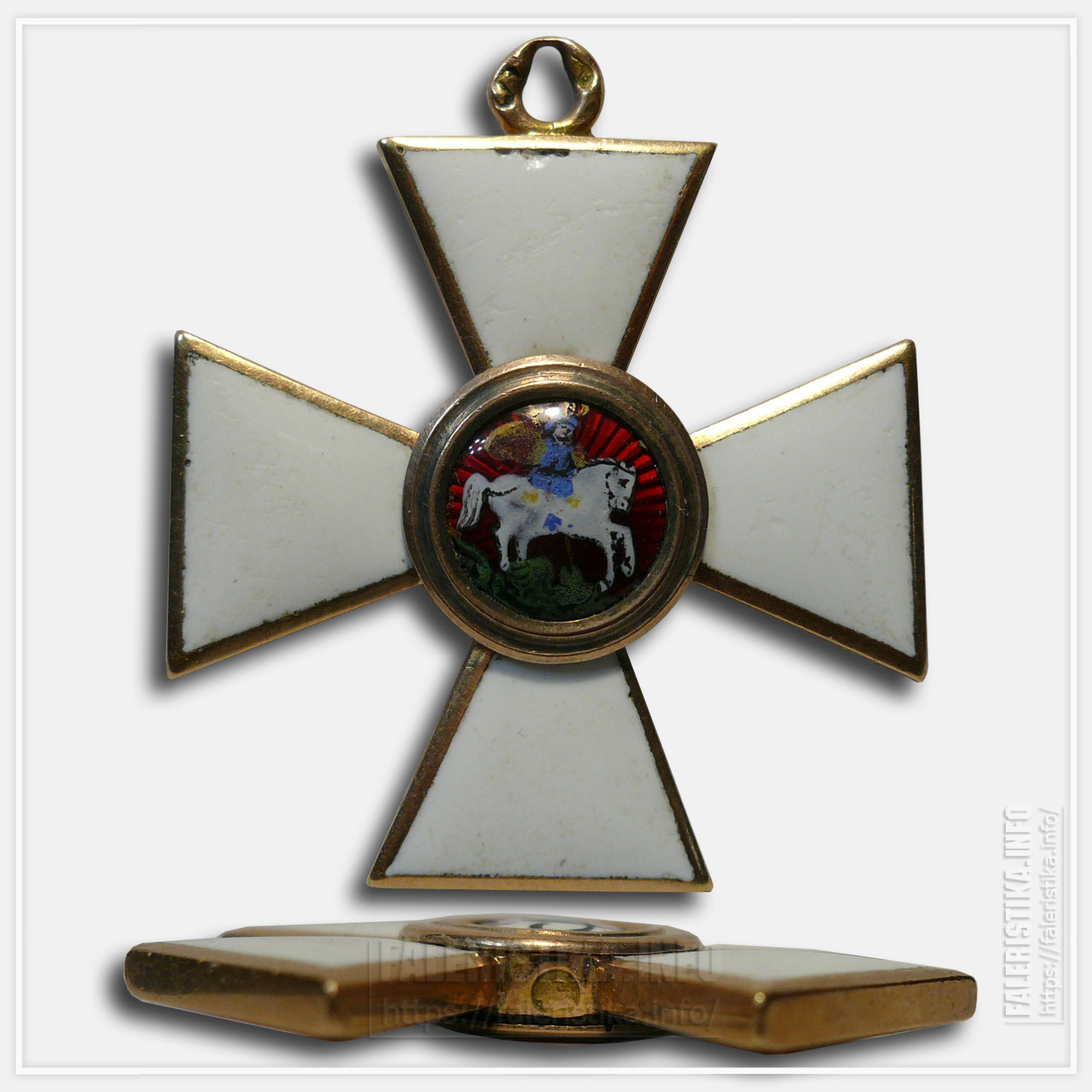 Крест ордена Святого Георгия 4 ст. Золото