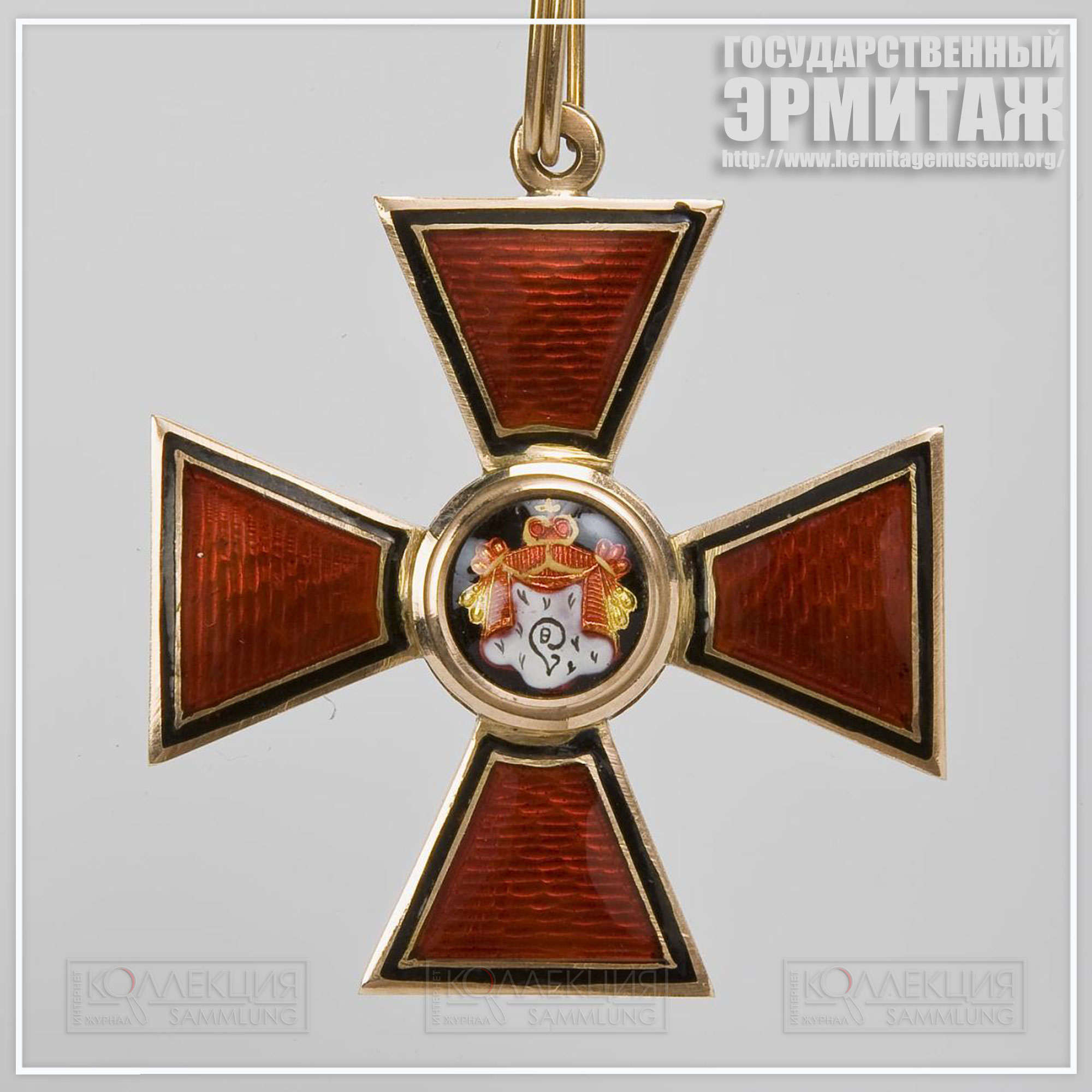 Знак Ордена Святого Владимира 2-й степени. Вторая половина XIX в
